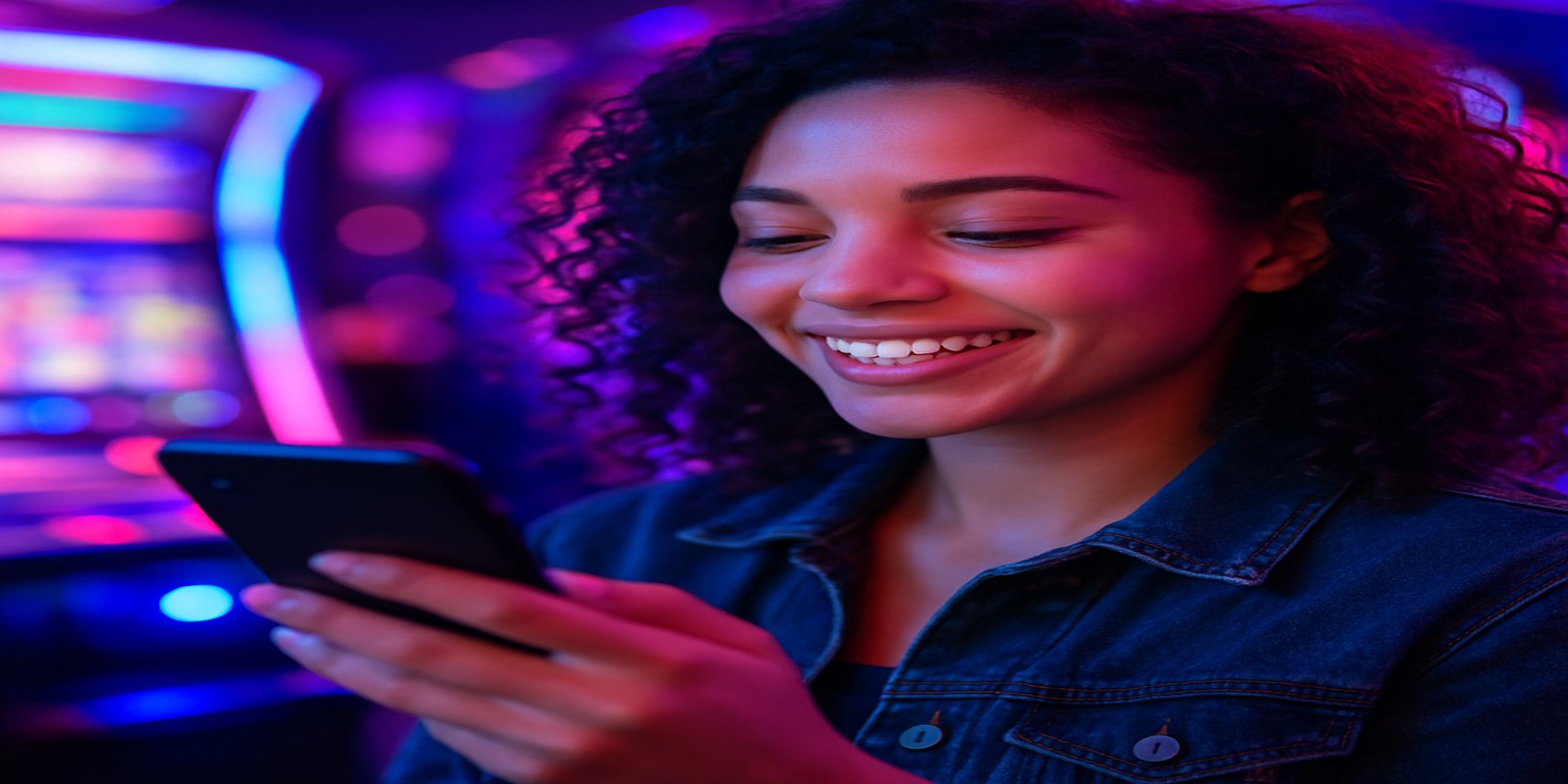 bd777 অ্যাপটি ব্যবহার করছেন একজন নারী